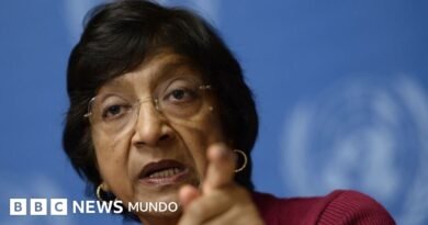 La jurista sudafricana Navi Pillay, quien 