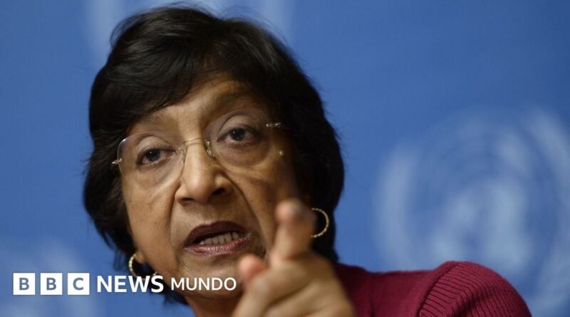 La jurista sudafricana Navi Pillay, quien