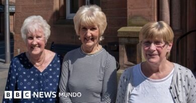 Las lavanderas de Lockerbie, las mujeres que limpiaron las prendas de las víctimas del atentado contra un avión en el que murieron 270 personas - BBC News Mundo