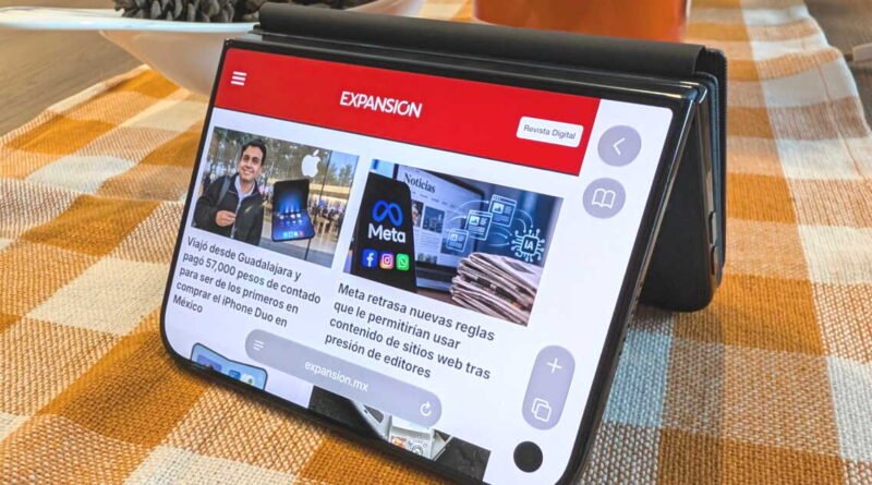 Las pantallas del iPhone Duo no se doblan, se deslizan: lo que descubrí mientras usaba el nuevo plegable de Apple