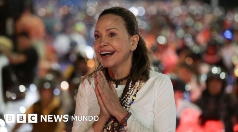 María Machado regresa del exilio a una Venezuela transformada por Trump. - BBC News Mundo
