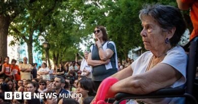 Muere Maricarmen Abascal, la anciana de 87 años cuyo desahucio provocó una ola de protestas en toda España por la crisis de la vivienda Muere Maricarmen Abascal, la anciana de 87 años cuyo desahucio provocó una ola de protestas en toda España por la crisis de la vivienda - BBC News Mundo
