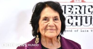 Muere a los 96 años Dolores Huerta, líder histórica del movimiento por los derechos civiles de los latinos y los trabadores migrantes en EE.UU.  - BBC News Mundo