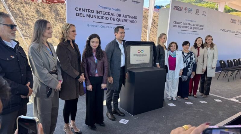 Municipio de Querétaro coloca primera piedra del Centro de Atención al Autismo - RR Noticias