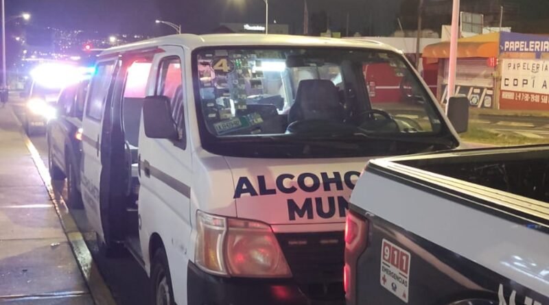 Operativo alcoholímetro detiene a 26 personas - RR Noticias