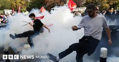Qué reclaman los estudiantes que están participando en las violentas protestas que sacuden a Francia - BBC News Mundo