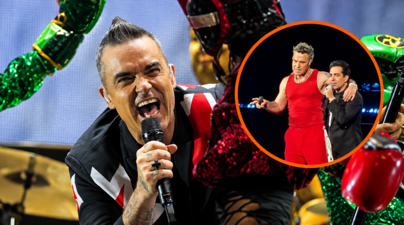 Robbie Williams y Omar Chaparro vuelven a cantar juntos 20 años después - RR Noticias