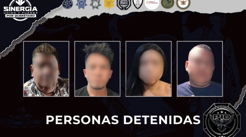 Seis cateos simultáneos de Sinergia dejan 4 personas detenidos durante cateos en Querétaro, Corregidora, Jalpan de Serra y Pinal de Amoles - RR Noticias