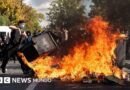 Semana de furia y fuego: las violentas protestas estudiantiles en Francia que han dejado más de 1.000 escuelas afectadas y cientos de detenidos - BBC News Mundo