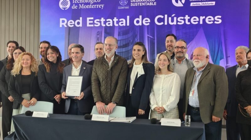 Tecnológico de Monterrey y la red clústeres del Estado firman colaboración - RR Noticias
