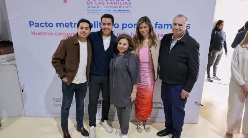 Trabajamos todos los días en acciones enfocadas en que las familias queretanas sean felices: Felifer Macías - RR Noticias