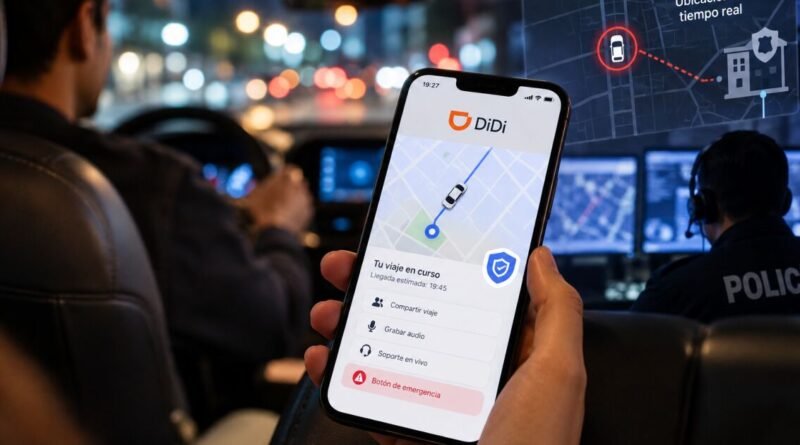 Tu viaje en DiDi estará bajo vigilancia de IA y la policía podrá intervenir ante emergencias