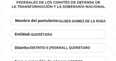 Ulises Gómez no pedirá licencia por proceso interno de Morena - RR Noticias