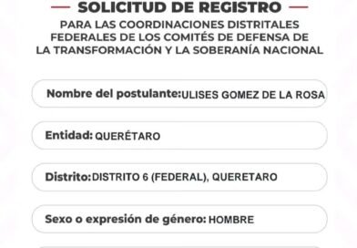 Ulises Gómez no pedirá licencia por proceso interno de Morena - RR Noticias