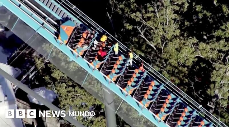 Un muerto y varios heridos tras un accidente en una montaña rusa de un parque Six Flags en EE.UU. - BBC News Mundo