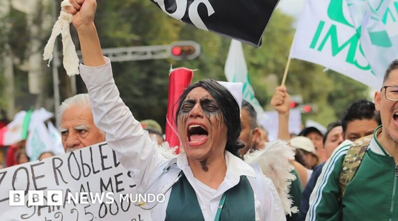 ¿Por qué hay tantas protestas en México si Claudia Sheinbaum es tan popular? - BBC News Mundo