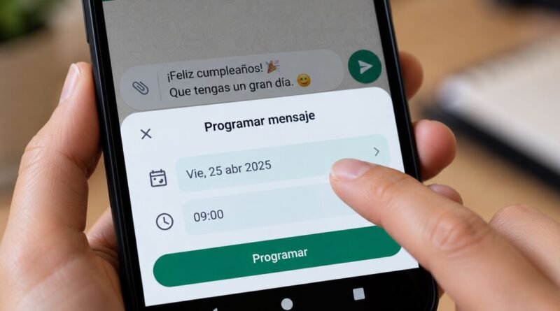 ¿Ya puedes programar mensajes en WhatsApp? Así funciona la nueva herramienta